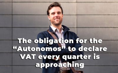 The end of the obligation for “Autonomos” to declare IVA (VAT) every three months is approaching.