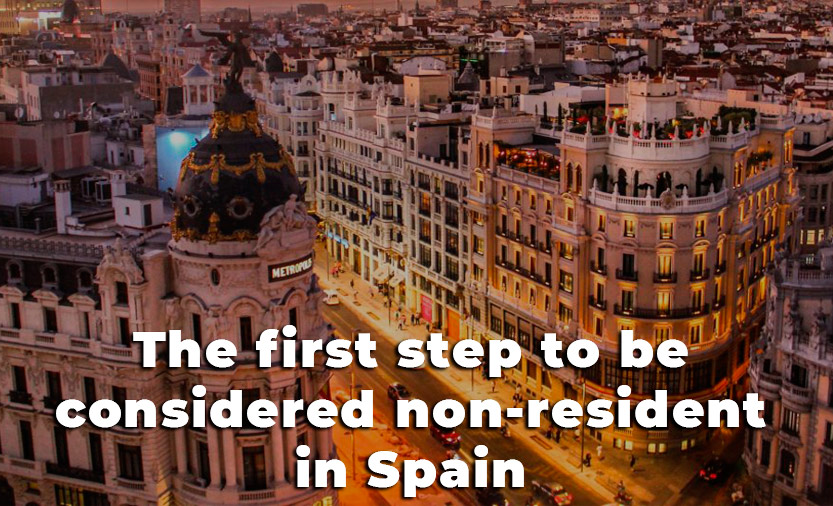 Modelo 030 or the first step to be considered non-resident in Spain