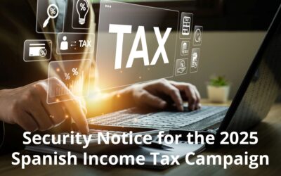 Security Notice for the 2025 Spanish Income Tax Campaign